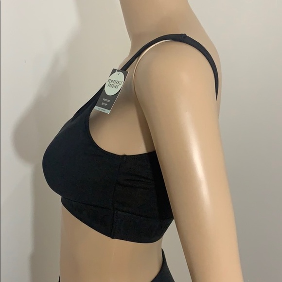 New Victoria’s Secret Pink Ultimate Sport Bra Black XS - Picture 2 of 12